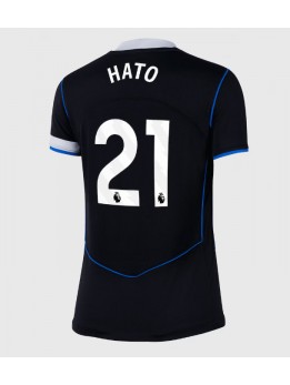 Billige Chelsea Jorrel Hato #21 Tredjedrakt Dame 2025-26 Kortermet